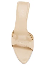 RAYE Heel Chad Sandal Ivory Sz 7.5 $158!!