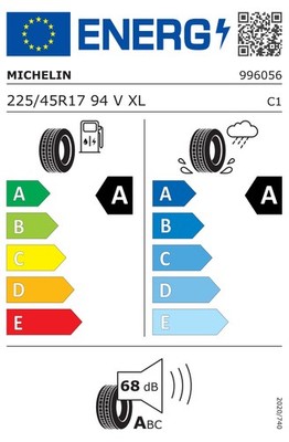 Étiquette pneumatique
