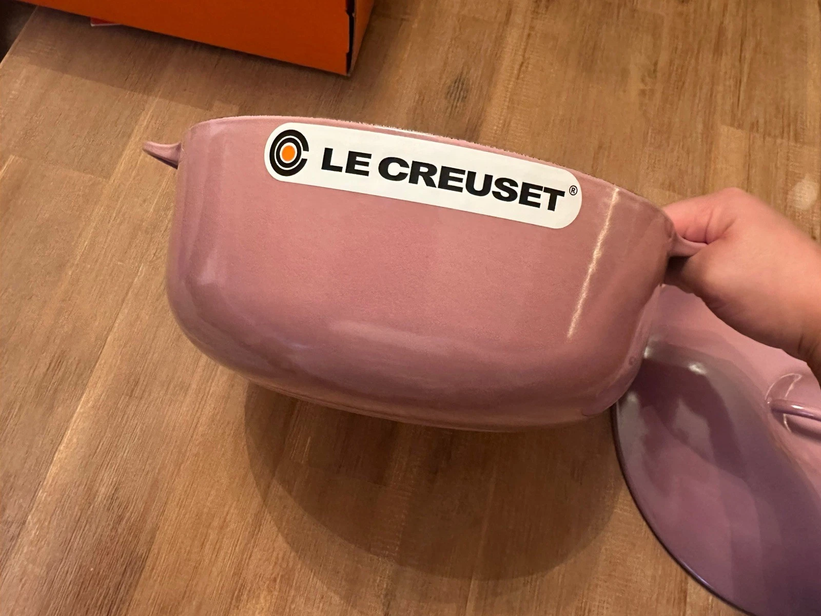 NEW Le Creuset Mauve Pink Legumier Dutch Oven 24cm, 4 Qt
