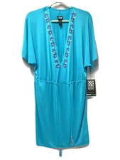 Coco Reef L Turquoise Blue Cover Up 46 inch bust NEW MSRP $120