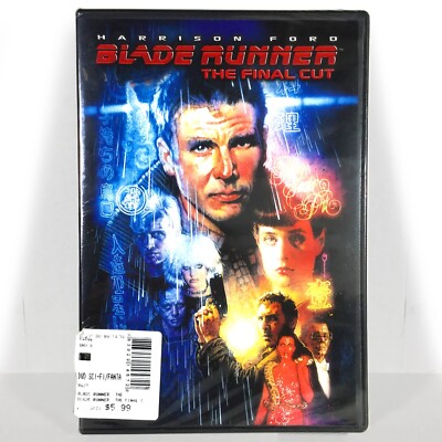 Blade Runner - The Final Cut (DVD, 1982, Widescreen) Brand New !   Harrison Ford