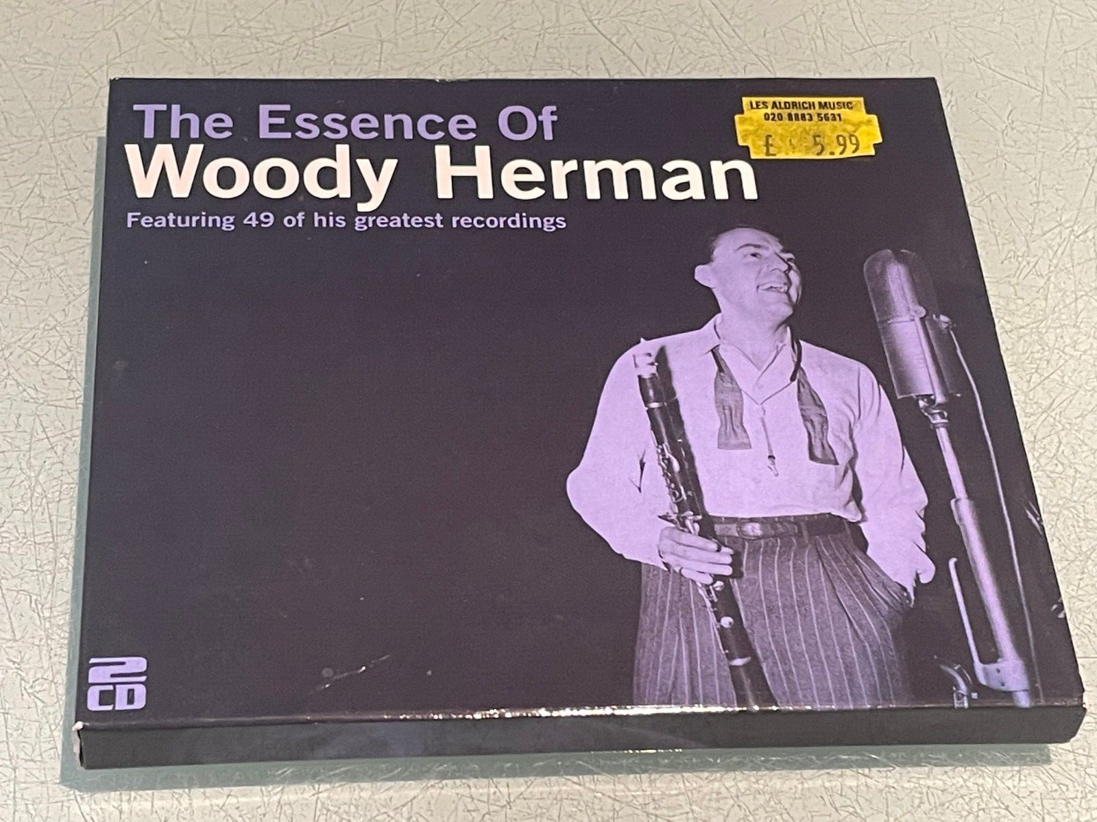 The Essence of Woody Herman - 2 CD's Album - 2008 Delta Music - 49 Greatest Hits