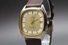 [MINT] OMEGA Seamaster 196.0218 Quartz Gold Silver Dial Cal.1337 Date 34mm Men's