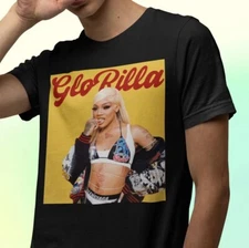 NEW GloRilla Black Cotton All size S-345XL T-Shirt Gift For Fans