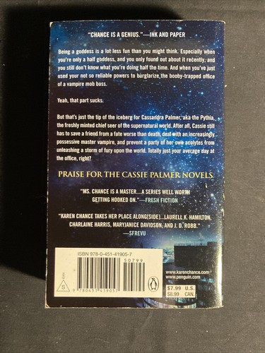 Karen Chance 6 Book Lot~USED~Cassie Palmer~ALL First Printing - Picture 19 of 20