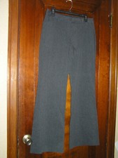 EXPRESS EDITOR DARK GRAY DRESS PANTS SZ 8/R 0819