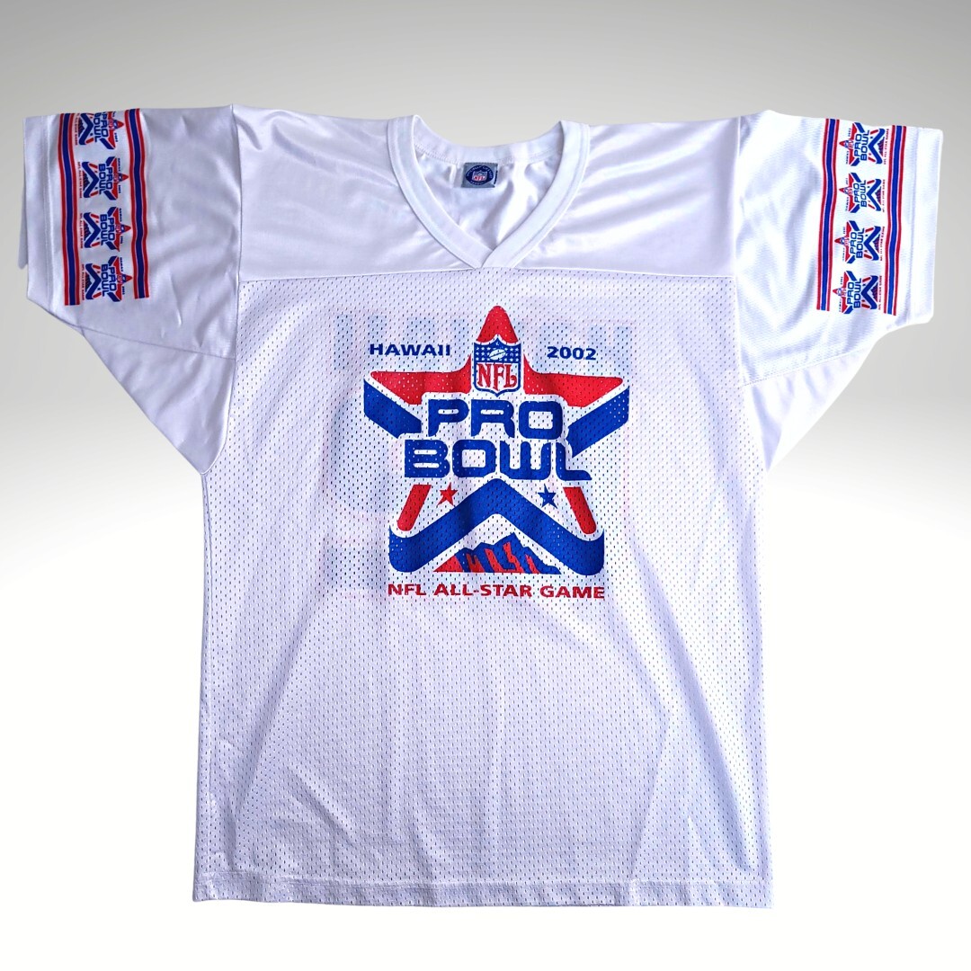 【NFL】 2004 Hawaii Pro Bowl ユニフォーム A-3499 Vintage Peyton Manning 2004 Pro Bowl Jersey Hawaii Patch Red