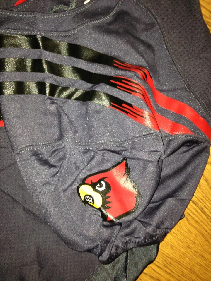 2015 Adidas Louisville Cardinals #46 Lamar Atkins Football Practice Jersey - Image 3 of 4