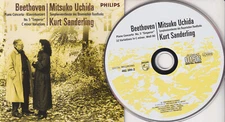 BEETHOVEN Piano Concerto No. 5 (CD 1999) Philips Mitsuko Uchida Kurt Sanderling