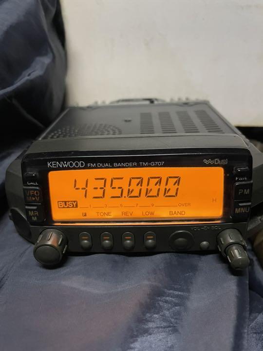 KENWOOD ケンウッド FM DUAL BANDER TM-G707 ハイパワー機 TM-G707