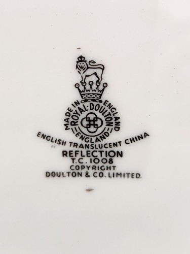 Royal Doulton Reflection 6 1/2" Bread Plate - Picture 4 of 4