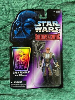 Star Wars DASH RENDAR Shadows Of The Empire SOTE Smuggler Pilot Heavy Weapons
