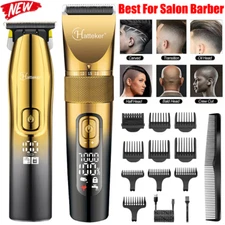 New Hatteker Hair Clippers Rechargeable Hair Trimmer Professional Beard Trimmer