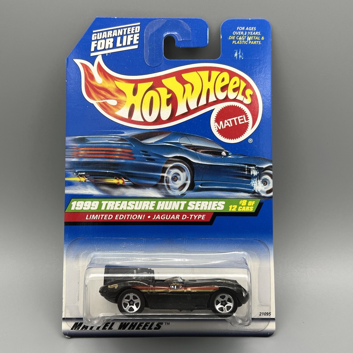 Hot Wheels 1999 Treasure Hunt Series Jaguar D-Type Limited Edition