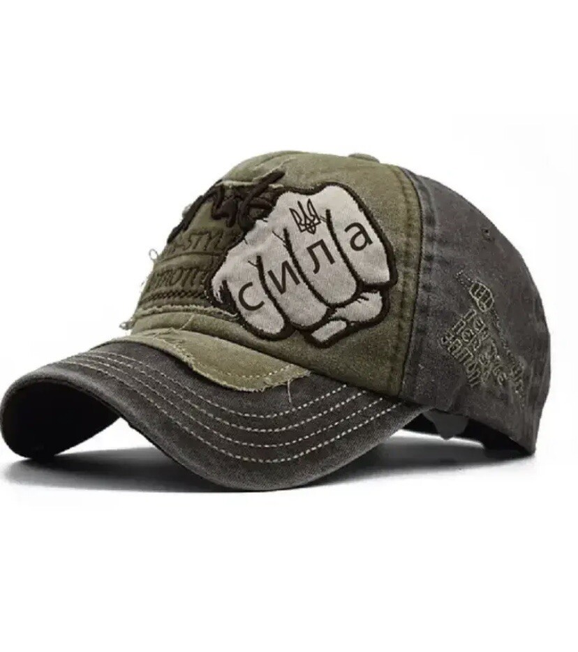 Baseball cap men's Strength 💙💛-image