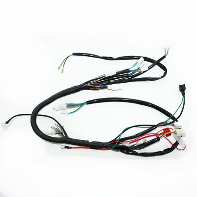 ZEEB Wiring Harness Kit For 125cc Pit Trail Dirt Bikes – Regulator, Light Wires, R214, 3-Month Warranty