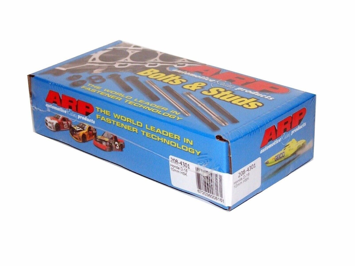 For 1988-1995 Honda Civic CRX D16A6 D16Z6 M10 ARP Head Stud Kit | eBay