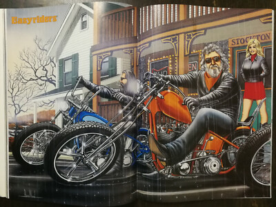 Easyriders Magazine March 1998 - David Mann Centerfold - Daytona