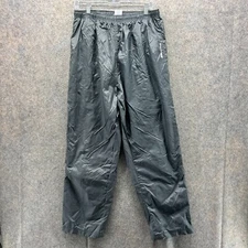 Reebok Sweatpants Men Large Gray Athletic Straight Nylon Polyester Vintage 90s