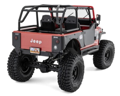 Axial SCX10 III Jeep CJ-7 RTR Ready To Run 4WD Rock Crawler (Red
