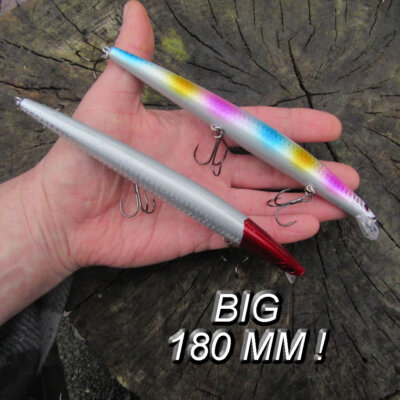 Barsch Hecht Oberfläche Savage Popper 26g Meersalz Angeln 18cm Schwimmköder Ausrüstung