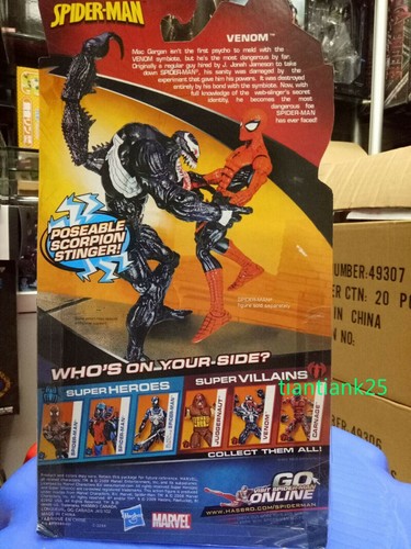 Marvel Spider-Man Venom Scorpion Stinger 6" Action Figure New in Box - Picture 8 of 11