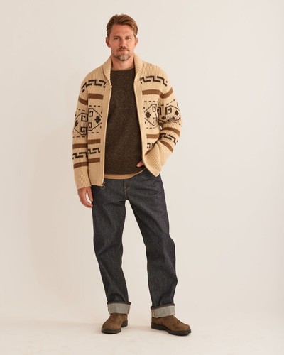 🔥NWT!🔥 Pendleton Original Westerley BIG LEBOWSKI Sweater The Dude Cardigan 🔥 - Picture 20 of 24