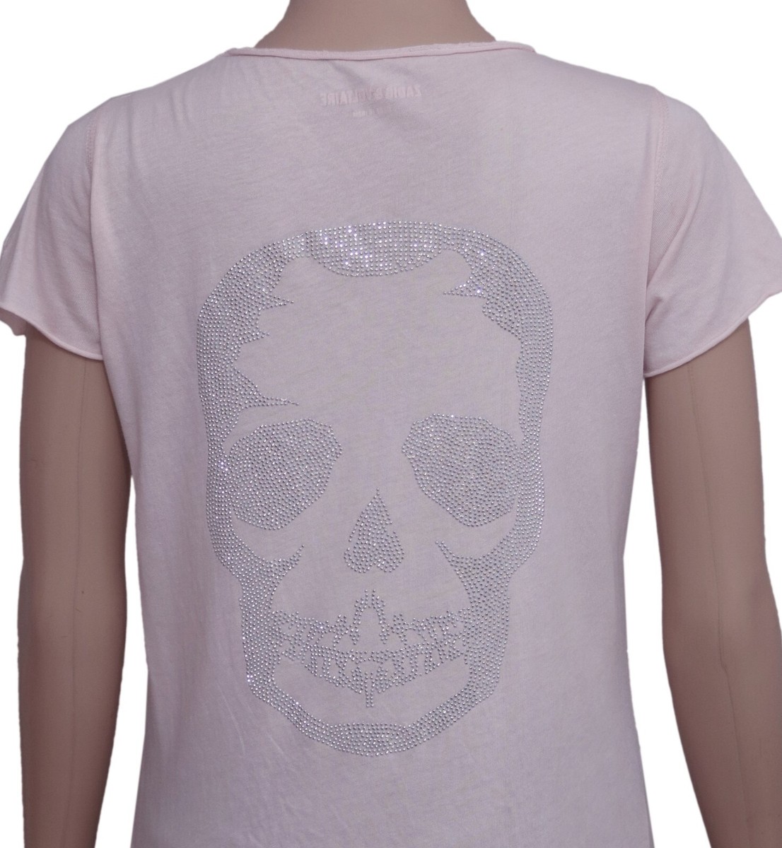 Zadig & Voltaire Tunisien MC Skull Camo Strass Embellished