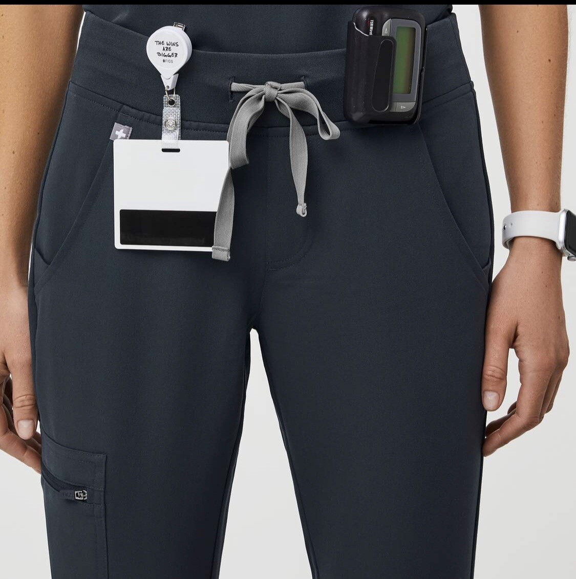 NWT FIGS XXS Tall Zamora Jogger Scrub Pants Dark Harbor | eBay