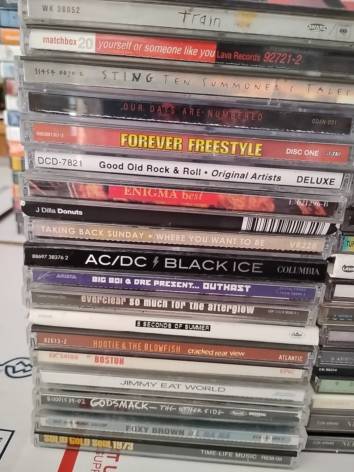 Retro Cd Collection Lot Of 65 Vintage Cd Collection W/ ALL Rock, Few Rapš„ROCK ROCK ROCK CDs ...
