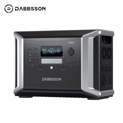 Dabbsson DBS1400Pro 1382Wh Power Station Solar Generator LiFePO4 Outdoor Camping