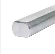 34 Dd Steering Shaft 22 34 Double D Shaft Column To Joint Zinc Coated Solid