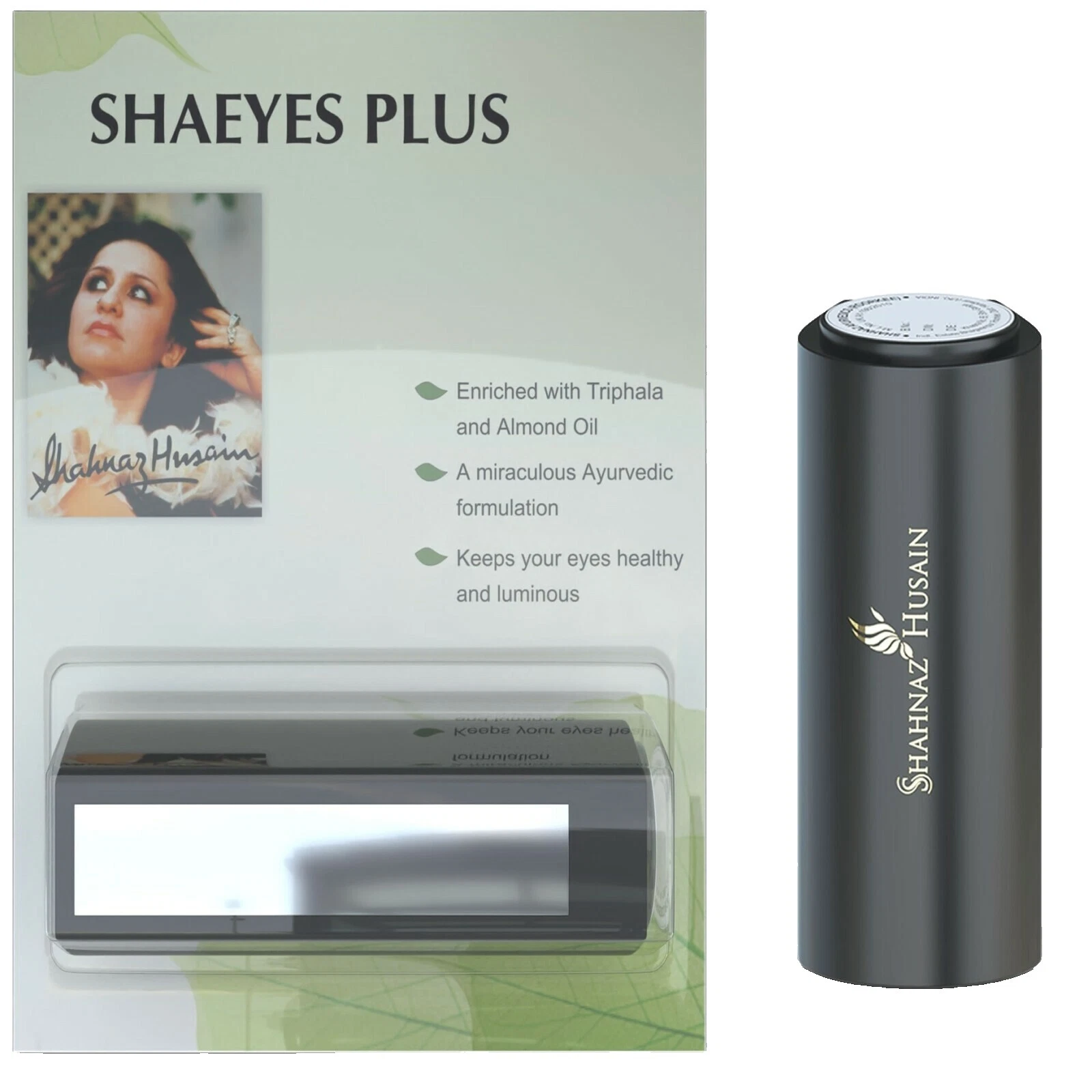 Delineadores de ojos Shahnaz Husain productos con minerales