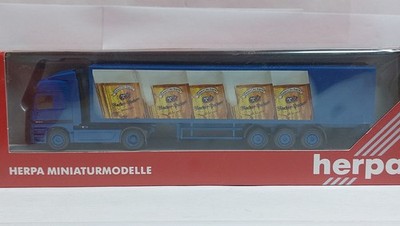 Herpa 147965 MB Actros L Koffer-Sattelzug Hacker Pschorr 1/87  (25/47C) 
