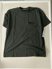 NWT Essentials Fear Of God Black Limo Tshirt M 40 Retail