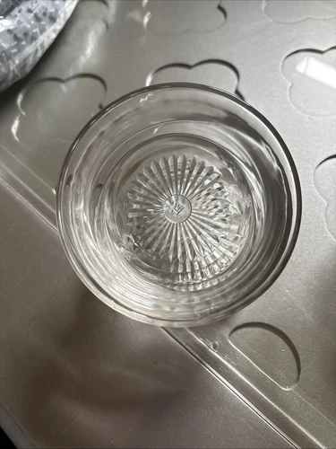 Vintage Mcm Clear Glass Hazel Atlas Berry Bowls (4 Bowls, 4 Inch Diameter) G61