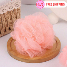 Bath Sponge Ball Body Exfoliating Shower Loofah Sponge Mesh Pouf Body Scrubber