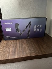 Zealsound A68S Rgb Recording Microphone with Articulated Arm/usb Condenser Mic