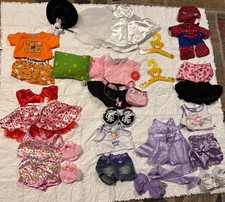 Build A Bear Lot With Retired Magic Hat Etc Clothes, Shoes And Accessories 