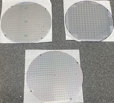 3 Rare 4” Circuit Wafers:  Fairchild, GM, MOT./GM