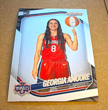 Panini 2025 Prizm WNBA Georgia Amoore #140 Rookie Variation RC Mystics