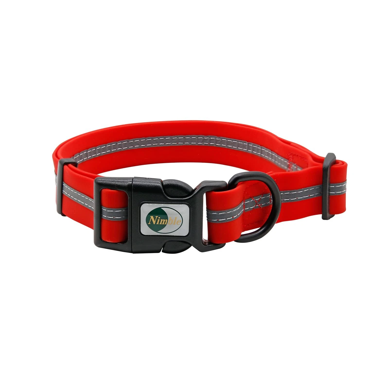 Dog Collar Waterproof Pet Collars Anti-Odor Durable Adjustable PVC & Polyeste...