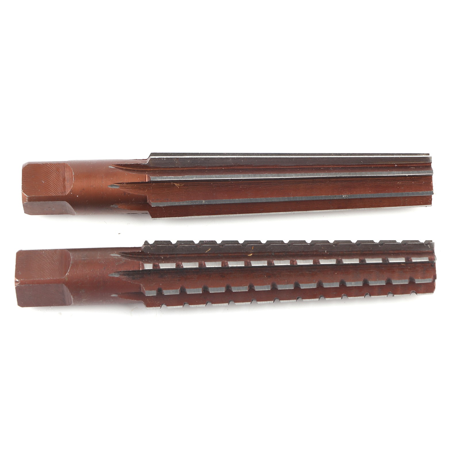 2pcs HSS MT3 Taper Fine/Rough Reamer Cutter Tool Set Straight Shank♡