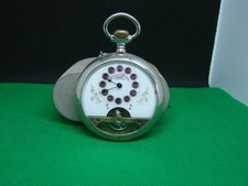 Hebdomas 8 Day Open Balance Flower Case Pocket Watch g15