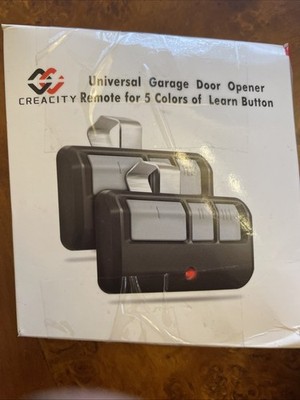 Creacity Universal Garage Door Opener  2 Units Open Box