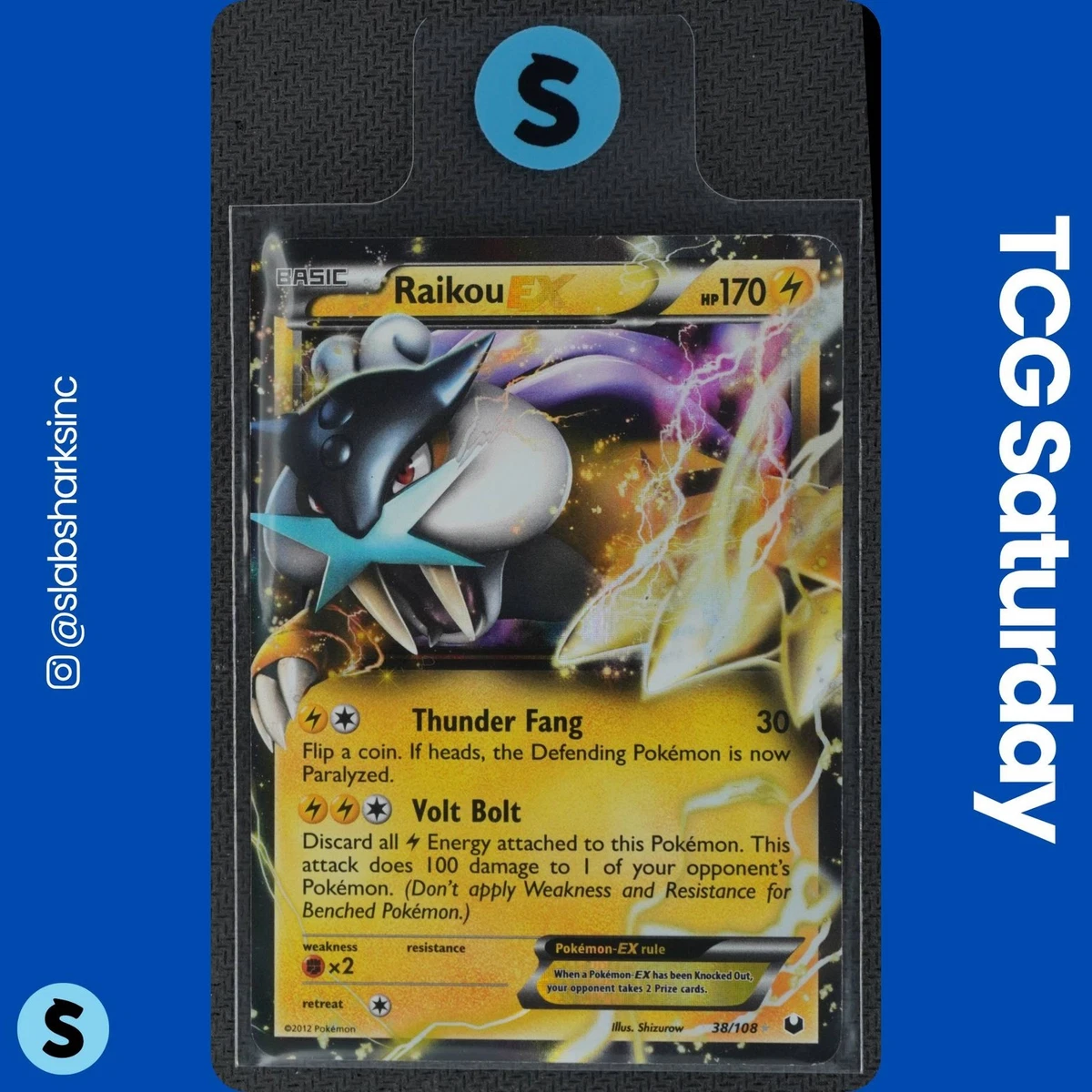 Raikou ex Pokémon TCG Cards for sale | eBay