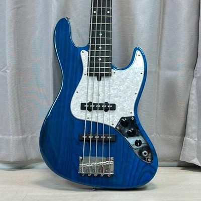 Bacchus WL-534S ASH 5-String Jazz Bass Excellent Condition