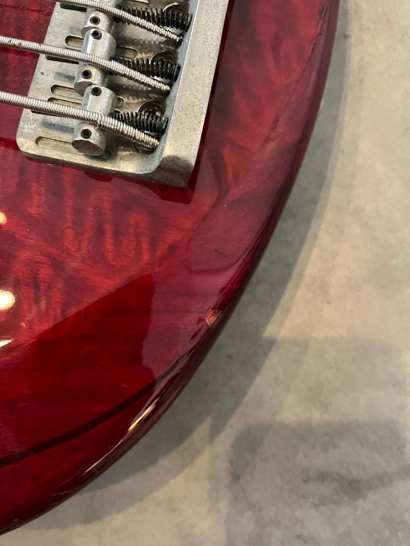 ベース YAMAHA TRB1006 YAMAHA TRB1006 TDR 6-String Electric Bass Guitar Red Active