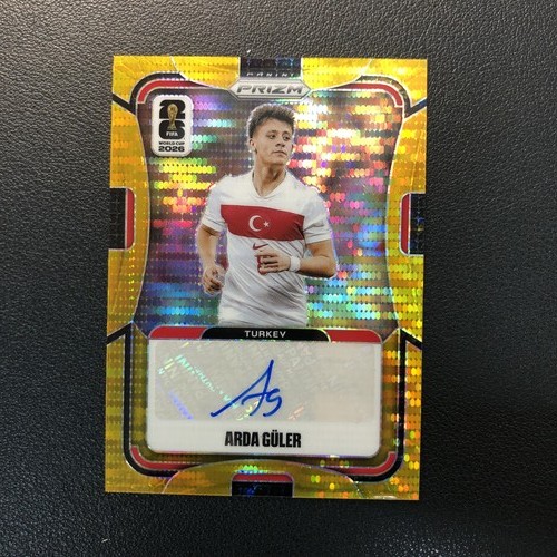 2026 Panini Prizm World Cup Signatures Auto Arda Guler Gold Preferred 1/10 ≈1/1