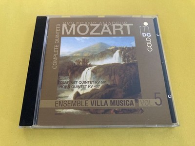 Mozart: Complete Quintets, Vol. 5 - K 581 & K 407 / Villa Musica (CD, 2004)